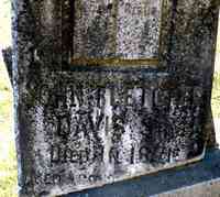 John Fletcher DAVIS - Grave