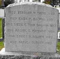 Zebulon W. DAVIS - Grave