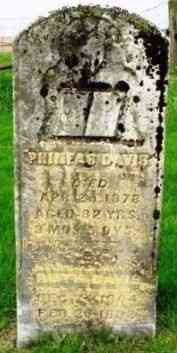 Phineas DAVIS - Grave