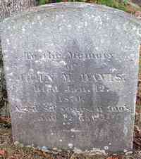 John M. DAVIS - Grave