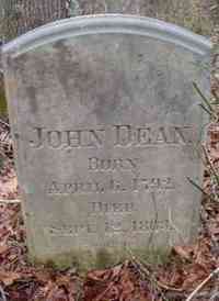 John DEAN - Grave