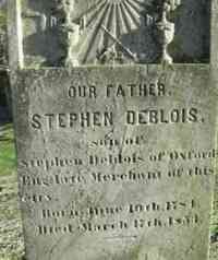 Stephen DEBLOIS - Grave