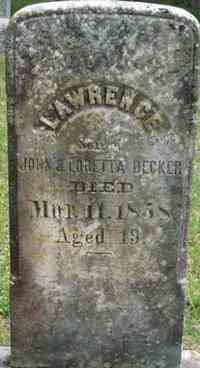 Lawrence DECKER - Grave