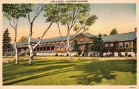Dedham, Maine, USA - Dedham, Maine, USA - Log Lodge, Lucerne-In-Maine