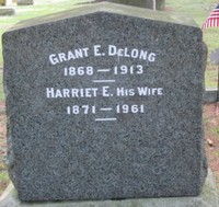 Grant Ellis DELONG - Grave