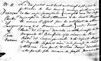 François POUTRE dit LAVIGNE - 1827 marriage (part 1)