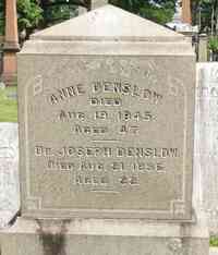 Joseph DENSLOW - Grave