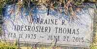 Lorraine Rita DESROSIER - Grave