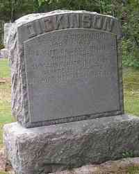Elisha B. DICKINSON - Grave
