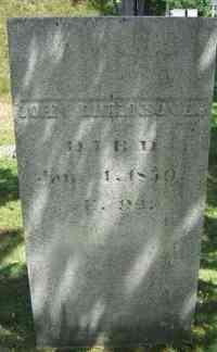 John DICKINSON - Grave