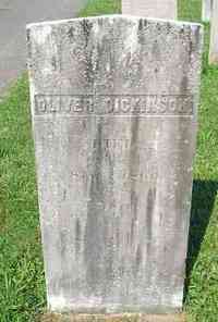 Oliver DICKINSON - Grave