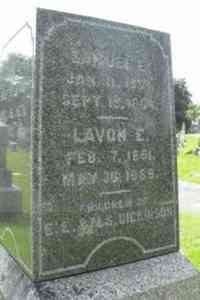 Lavon E. DICKINSON - Grave