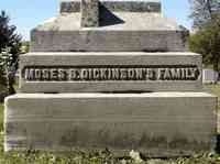 Moses Billings DICKINSON - Grave