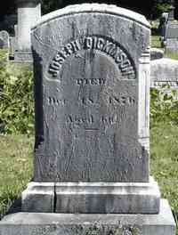 Joseph DICKINSON - Grave
