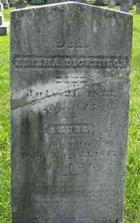 Elisha DICKINSON - Grave