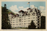 Dixville, New Hampshire, USA - Right Wing, The Balsams, White Mountains, Dixville Notch, N.H.