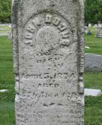 John DODDS - Grave