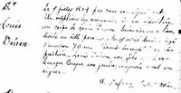 Louis DOIRON dit GOULD - Death