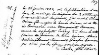 Marguerite COMEAU - 1822 marriage