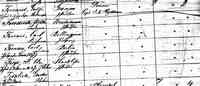 Marie Caroline THEUNERT - Hamburg Passenger Lists, 1850-1934 Direkt Band 005 (15 Jul 1853 - 13 Apr 1854) Name, Place of Birth, Name of Ship, Where to? Date of Departure