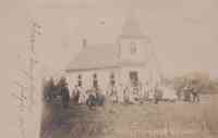Dorchester, New Hampshire, USA - Cheever Chapel & School, 1907