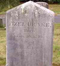 Azel DRAKE - Grave