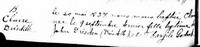 Claire DRESDELL - Baptism