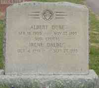 Albert DUBE - Grave