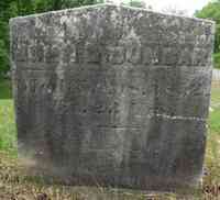 John D DUNBAR - Grave