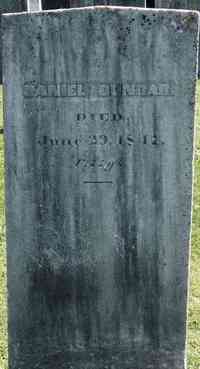 Daniel DUNBAR - Grave