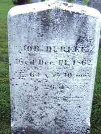 Job DURFEE - Grave