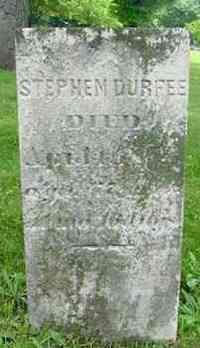 Stephen DURFEE - Grave