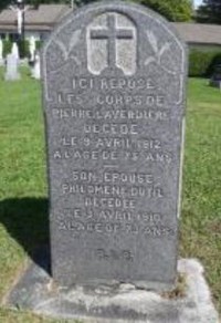 Philomène DUTIL - Grave