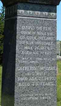 David DWYER - Grave