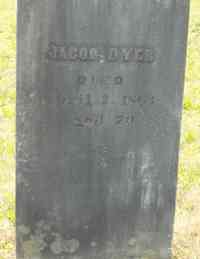 Jacob DYER - Grave