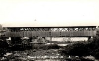 East Montpelier, Vermont, USA - Bridge at E. Montpelier, Vt.