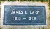 James Cooksey EARP - Grave