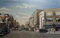 East Orange, New Jersey, USA - Main Street at Harrison