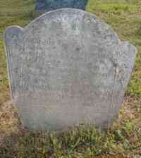 Elizabeth EDWARDS - Grave Here Lies ye Body of Mrs. Elisabeth Huntington ye Wife of Mr. Jabez Huntington ye Daughter of the Reverend Timothy Edwards of ye Town of