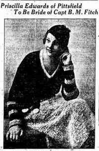 Priscilla EDWARDS - Date: February 02, 1936 Location: Massachusetts Paper: Springfield Republican 