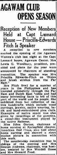 Priscilla EDWARDS - The Springfield Daily Republican Springfield, Massachusetts September 28, 1943