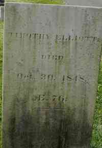 Timothy ELLIOTT - Grave