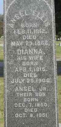 Ansel ELLIS - Grave