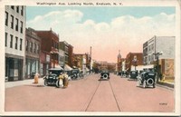 Union, New York, USA - Washington Ave. Looking North