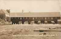 Errol, New Hampshire, USA - Errol, New Hampshire, USA - Errol Dam Across Androscoggin River, Errol, N.H.