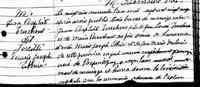 Marie-Josephe ÉTHIER - 1725 marriage