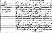 Paul HERVIEUX dit LESPÉRANCE - 1726 marriage