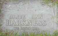 Alice Ann EVANS - Grave