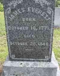 James EVERETT - Grave