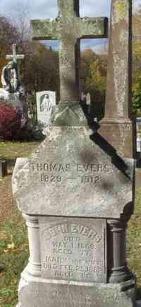 John EVERS - Grave